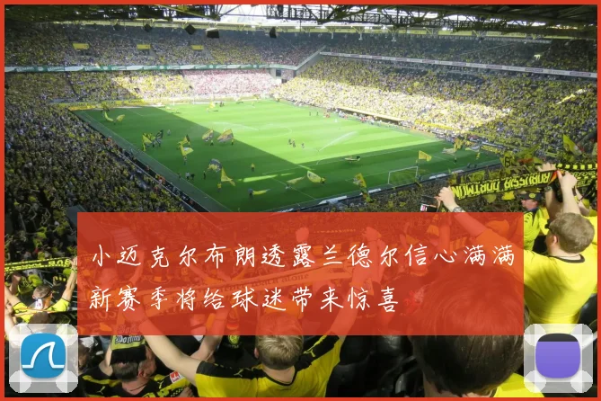 小迈克尔布朗透露兰德尔信心满满新赛季将给球迷带来惊喜